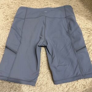 Athleta Gray Bike Shorts